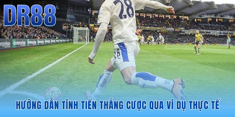Kèo phạt góc minh họa cách tính tiền thắng cược qua ví dụ