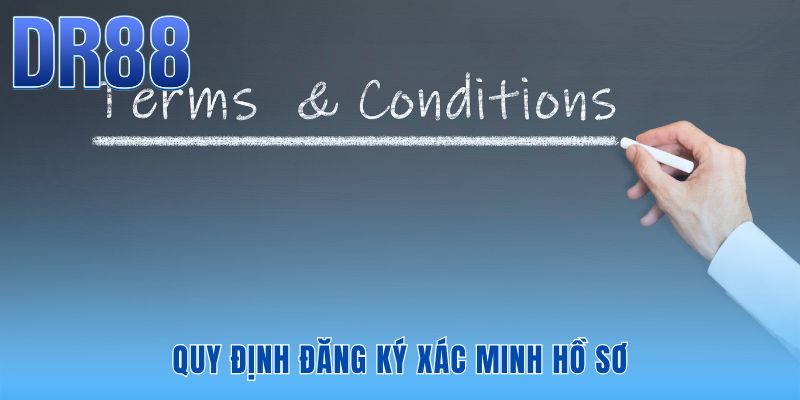 Đăng ký tài khoản theo điều kiện và điều khoản bảo đảm quyền lợi